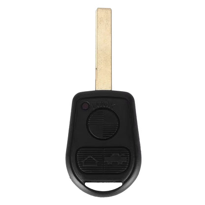 3 Button Uncut Blade Car Key Replacement Remote Key Case Shell for BMW E31 E32 E34 E36 E38 E39 E46 Z3 Fob Uncut Key Case