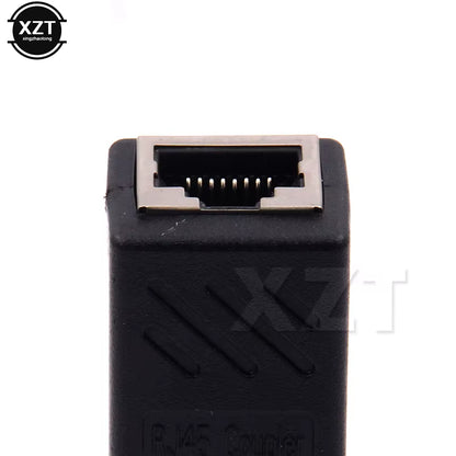 RJ45 Connector Female to Female Ethernet CAT6 Coupler Cat7 Cat5E Network Cable LAN RJ45 UTP Inline Conector Extender Adapter
