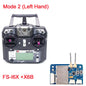 Original Flysky Fs-I6X 10CH 2.4Ghz AFHDS 2A RC Transmitter with Fs-Ia6B Fs-Ia10B FS-X6B FS-A8S Receiver for Rc Airplane Drone