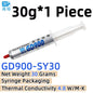 Net Weight 1/3/7/15/30 Grams Gray 900 Thermal Conductive Grease Paste Plaster Heat Sink Commpound for CPU LED SSY BAS BR BX CB