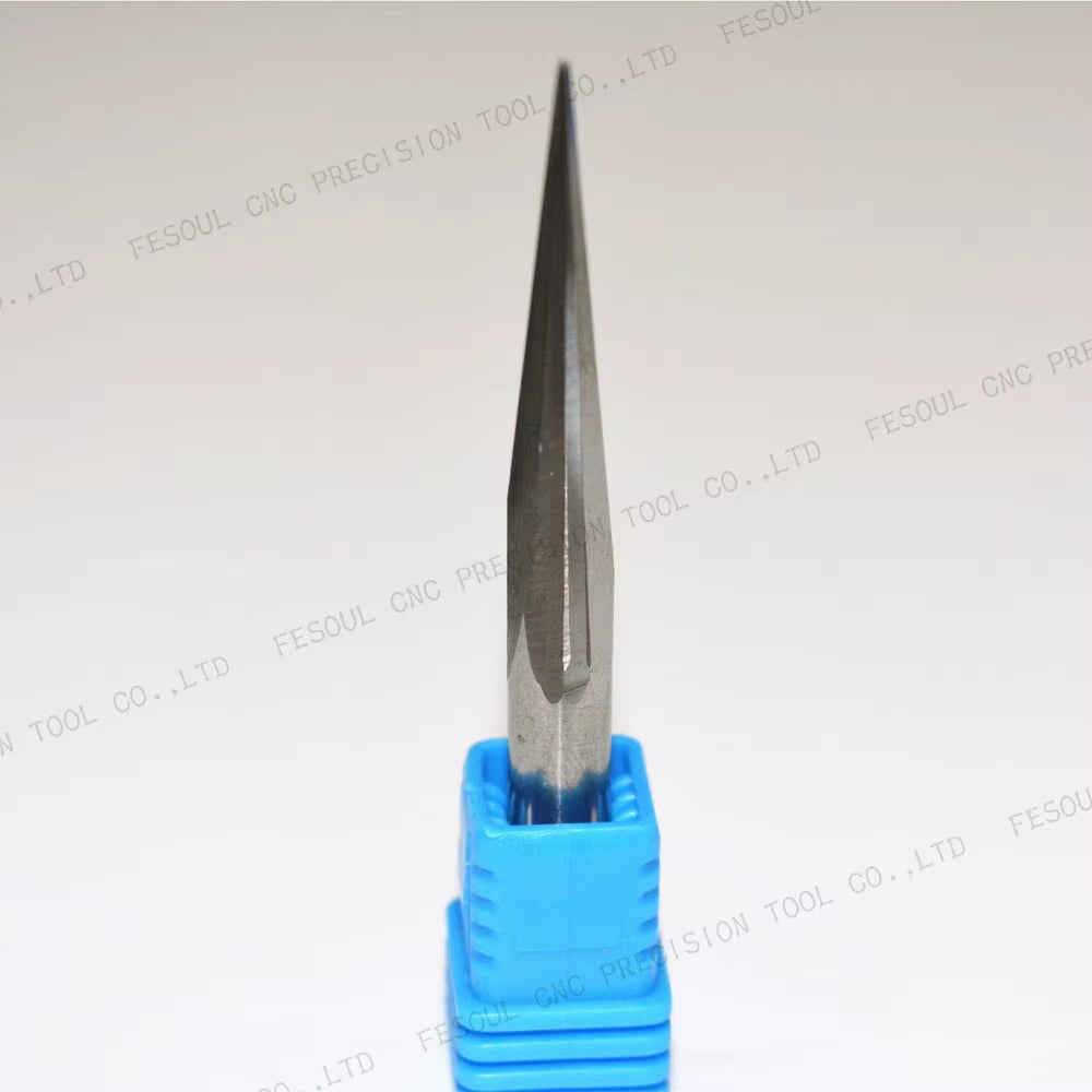 6Mm*70L,1Pcs, Taper Ball Nose End Mill,Cnc Cone Milling Cutter,Solid Carbide Tool,Woodworking Router Bit