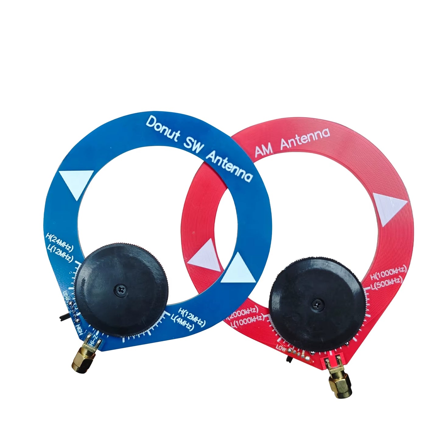 Circle Antenna, Donut Shape MW/SW Loop Antenna, Frequency Range 4Mhz-24Mhz / 500Khz-2000Khz for  RT-860 UV-88 CB/HF/SSB