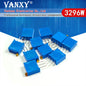 10Pcs 3296W 3296 50 100 200 500 Ohm 1K 2K 5K 10K 20K 50K 100K 200K 500K 1M Ohm 103 100R 200R 500R Trimpot Trimmer Potentiometer