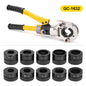 Europe Warehouse Hydraulic Pex Pipe Crimping Tools for Pex,Stainless Steel and Copper Pipe with TH,U,V,M,VAU Jaws