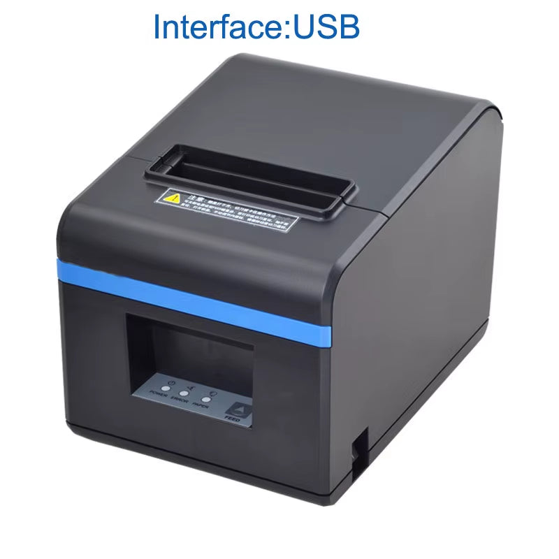 80Mm Auto-Cutter Thermal Receipt/Bill Printer 200MM/S POS with Usb/Ethernet/Bluetooth/Wifi for Kitchen/Restaurant