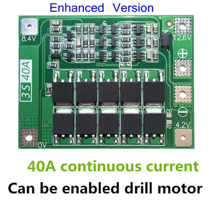 1S/2S/3S/4S/5S Li-Ion 18650 Lithium Battery Charger Lipo Cell Module PCB BMS Protection Board for Drill Motor with Balance