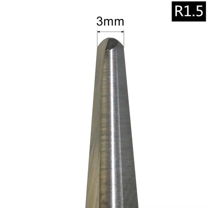 6Mm*70L,1Pcs, Taper Ball Nose End Mill,Cnc Cone Milling Cutter,Solid Carbide Tool,Woodworking Router Bit