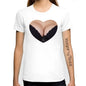 Women Summer Cool Tops Casual 3D Boobs Print and Short Sleeve O-Neck T-Shirt Big Boobs Sexy Breast Design Print T Shirt