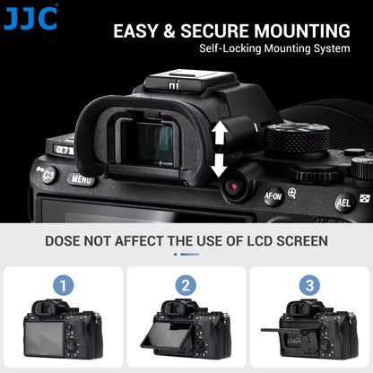 FDA-EP18 Soft Eyecup Eyepiece Viewfinder Eye Cup for Sony A7III A7II A7 A7RIV A7RIII A7RII A7R A7SII A7S A9 A58 A99II
