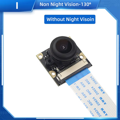 Raspberry Pi 4 Camera 5MP Night Vision 1080P Optional Wide Angle Fisheye IR-CUT Camera FF AF for Raspberry Pi 4B 3B+ 3B Zero