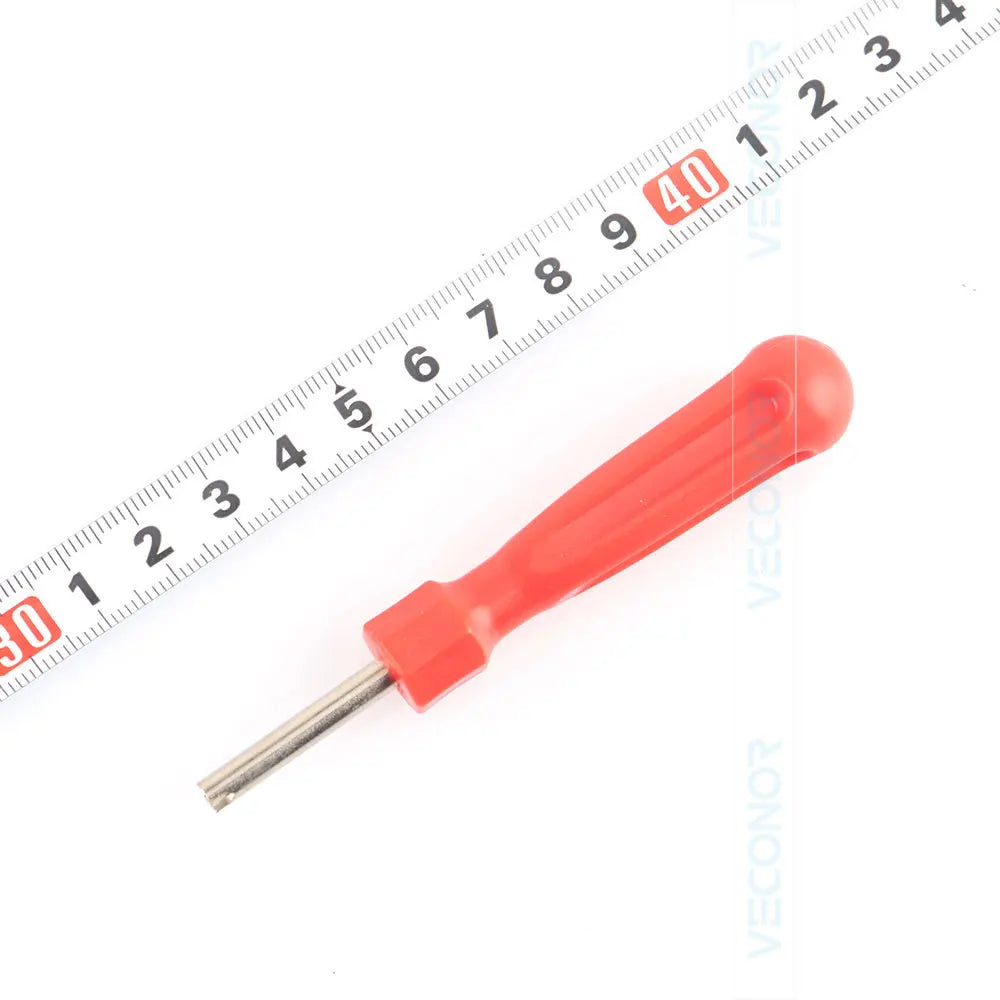 Tire Valve Core Removal Tool Tire Valve Core Wrench Spanner Tire Repair Tool Valve Core Screwdriver for Car Bicycle