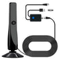 4K/1080P HD Digital TV Antenna with Signal Amplifier Indoor Outdoor Antenna for Wide Range Hdtv Reception Home TV Aerial