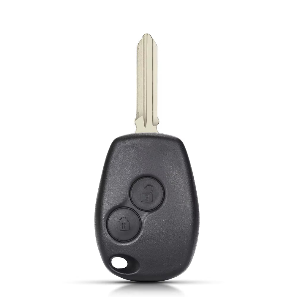 2 Button Remote Key Shell Case Cover Fob for Renault Megan Modus Clio Modus Kangoo Logan Sandero Duster Car Alarm Housing