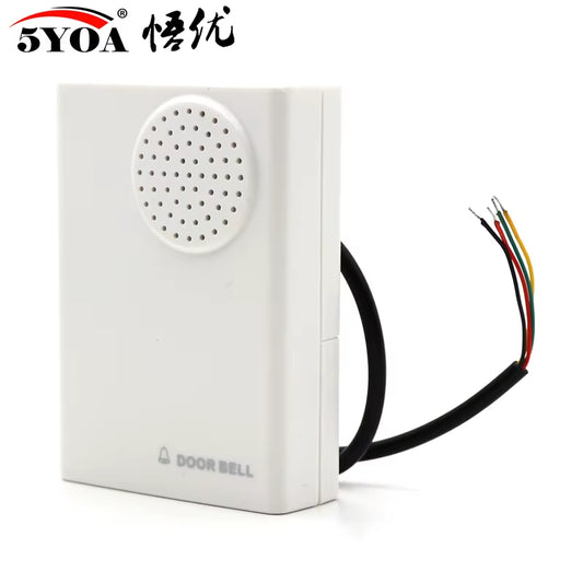 Electronic Wire Wired Door Bell Doorbell Ding-Dong Dry Battery or Connect to 12V Two Types Doorbell