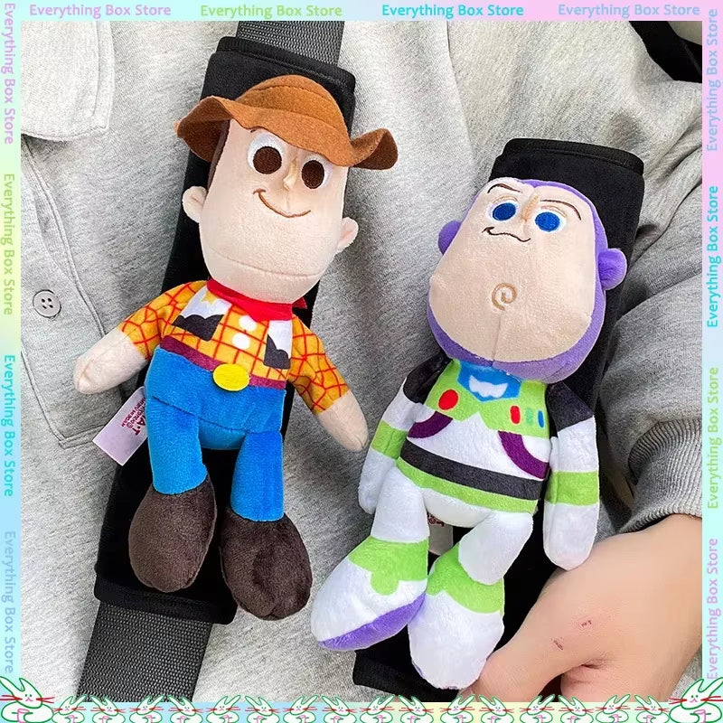 Cute Cartoon Image Car with Shoulder Protection Cover Car Shoulder Protection with Interior Decoration with Protective Cover