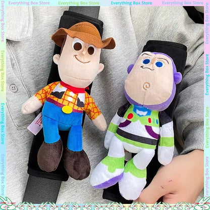 Cute Cartoon Image Car with Shoulder Protection Cover Car Shoulder Protection with Interior Decoration with Protective Cover