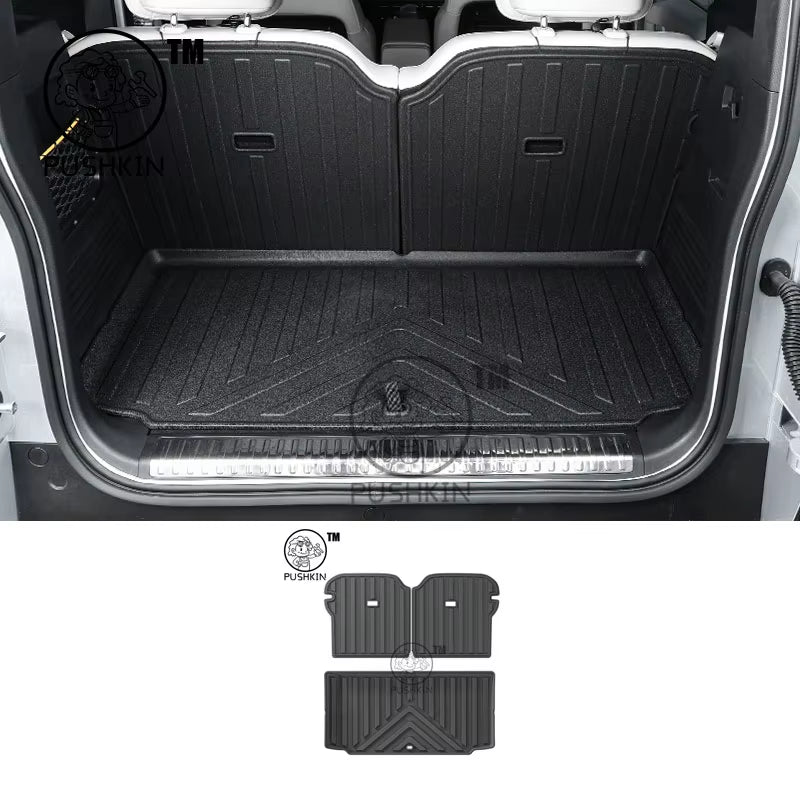 Car Floor Mats for CHERY Icar V23 Icaur V23 2025 2026 Cargo Liners Waterproof Non-Slip Floor Trunk Mats Accessories