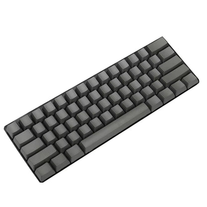 White Black Gray Green Blank Thick PBT OEM Profile 62 Key ISO 61 ANSI Keycaps for MX Switches Mechanical Keyboard (Only Keycap)