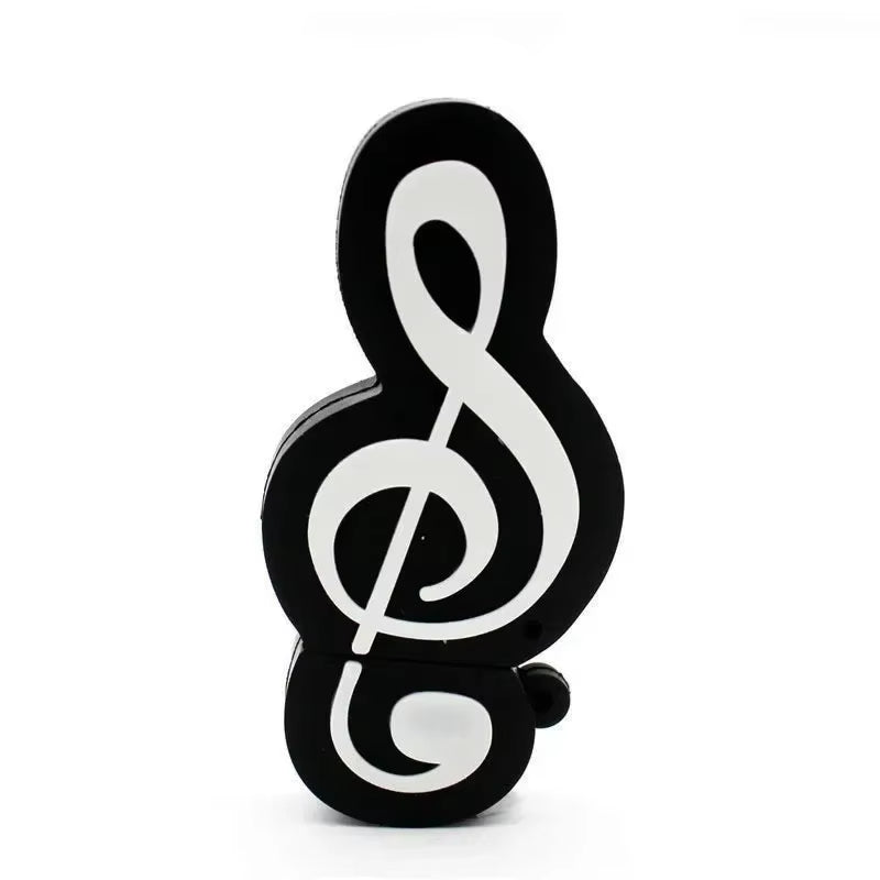 8 Styles Musical Instruments Model Pendrive 4GB 16GB 32GB 64GB 128GB USB Flash Drive Violin/Piano/Guitar