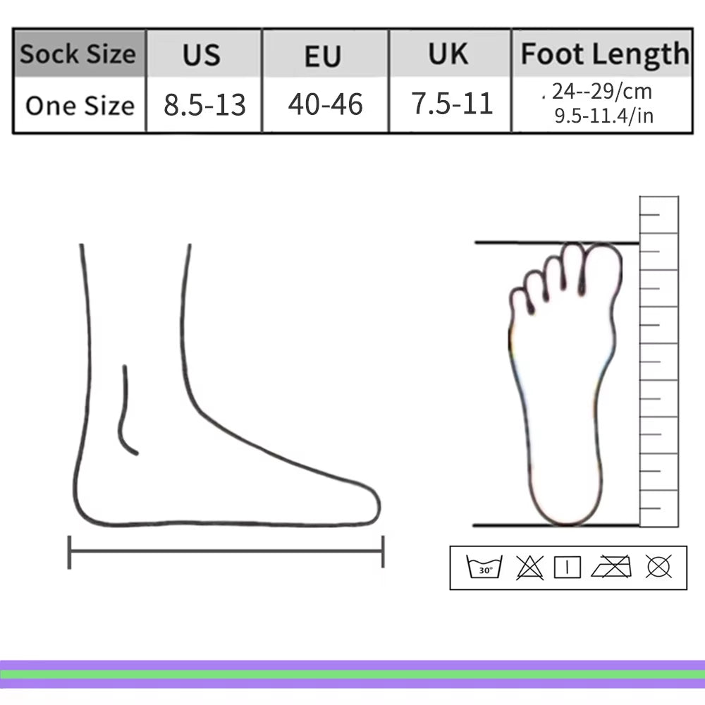 Men Socks Standard Casual Happy Socks High Quality Diamond Pattern Cotton Socks 10 Colors Couple Suit Men'S plus Size Socks