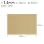 1.5Mm Black Sand Army Green Orange Kydex Sheet Thermoplastic for DIY Sheath Holster Tool Parts