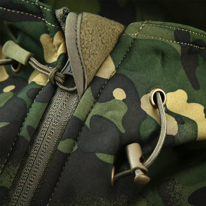 Mege Brand Clothing Autumn Men'S Military Camouflage Fleece Jacket Army Tactical Clothing Male Camouflage Windbreakers