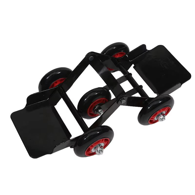 Electric Car Booster Battery Motorcycle Trailer Moving Device Emergency Universal Wheel Help Cart Flat Tire Tyres