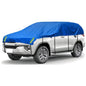 Car Covers Waterproof Car Half Covers Winter Snow Cover Sun Shade Rain Dust Resistant Cover for Sedan SUV Hatchback Pickup Truck
