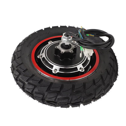 10Inch Hub Motor 48V 800W Electric Scooter Hub Motor Rear Wheel Drive 250 to 1000RPM off Road Brushless Hub Motor