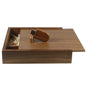 (1 PCS Free LOGO) Photo Unique Album Walnut Wood Usb+Box Pendrive USB Flash Drive 8GB 16GB 32GB 64GB 128GB Photography