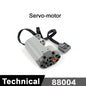 MOC Train Motor Kit Servo,Battery Box, IR Remote, LED Lights Power Functions Parts for Smart Technical Building Blocks Creations