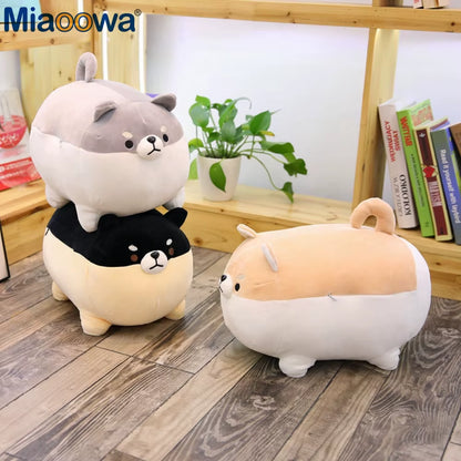 New 40/50Cm Cute Shiba Inu Dog Plush Toy Stuffed Soft Animal Corgi Chai Pillow Christmas Gift for Kids Kawaii Valentine Present