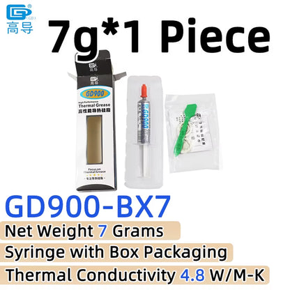 Net Weight 1/3/7/15/30 Grams Gray 900 Thermal Conductive Grease Paste Plaster Heat Sink Commpound for CPU LED SSY BAS BR BX CB