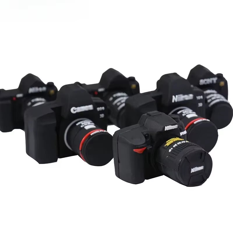 Hot Selling Camera Shape USB Flash Memory Stick Thumb Drive 64GB/32GB /16GB Memory Stick Flash Card Photography Gifts