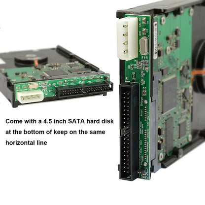 7+15Pin 2.5 Sata Female to 3.5 Inch IDE Sata to IDE Adapter Converter Male 40 Pin Port for ATA 133 100 HDD CD DVD Serial New