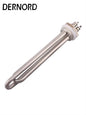 DN25 Immersion Tubular Electric Heater 12V 24V 36V 48V 300W 600W 900W 1200W 1500W 304SS Solar DC 1 Inch Water Heating Element