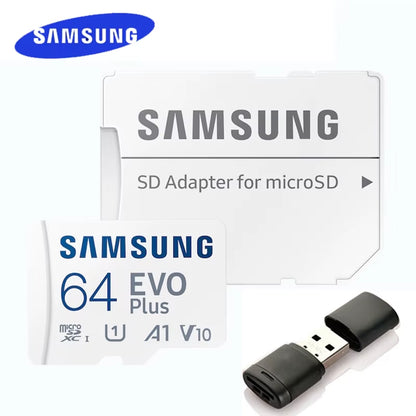 EVO plus Micro SD Card 128GB 64GB 512GB 256GB Micro SD Pro plus Flash Memory Card SD Memory U1 U3 4K Microsd TF Cards