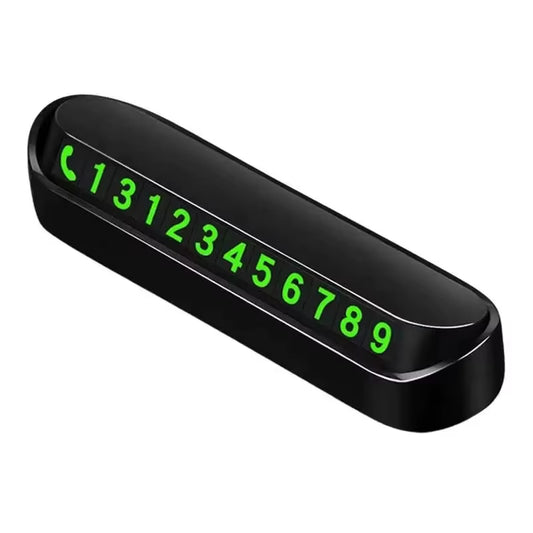 Car Phone Number Card Temporary Parking Card Plate Telephone Number Car Park Stop Automobile Accessories Car-Styling