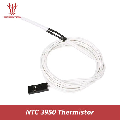 100K Ohm NTC 3950 Thermistors Temperature Sensor with Cable Dupont Head for Reprap Mendel MK2A MK2B Heated Bed 3D Printers Parts