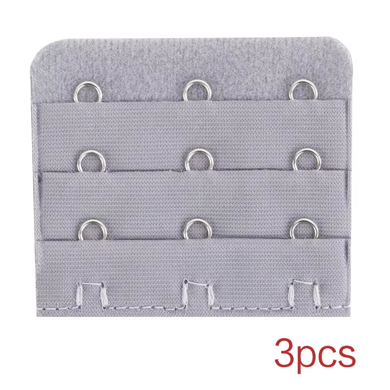 3/5Pcs Bra Extender Strap Extension 3 Hooks 2 Rows Women Intimates Lengthened Bra Hook Extenders Womens Accessoires 2/3/4Buckles