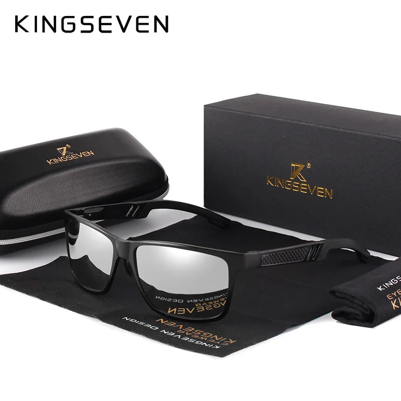 Men Polarized Sunglasses Aluminum Magnesium Sun Glasses Driving Glasses Rectangle Shades for Men Oculos Masculino Male