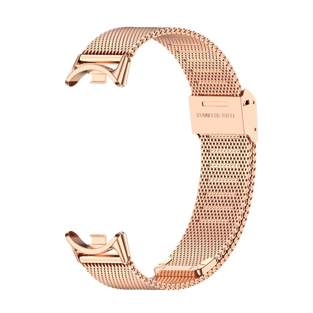 Strap for Mi Band 10 9 8 7 6 5 4 3 Bracelet Silicone Wristband for Xiaomi Mi Band 8 Metal Strap for Mi Band 7 Watchband Leather