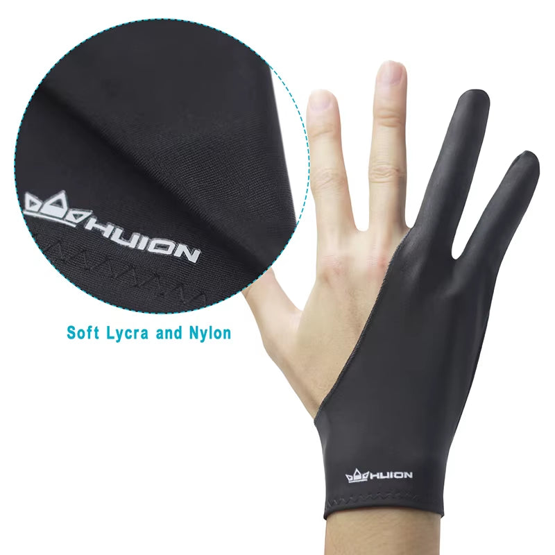 Anti-Fouling Drawing Glove for Graphics Tablet Pen Monitor Digital Drawing Tablet Light Box Tracing Board Free Size 1 PC