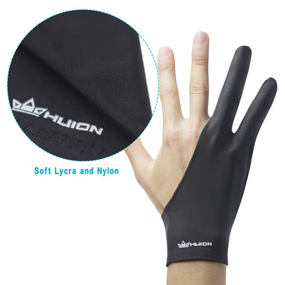 Anti-Fouling Drawing Glove for Graphics Tablet Pen Monitor Digital Drawing Tablet Light Box Tracing Board Free Size 1 PC