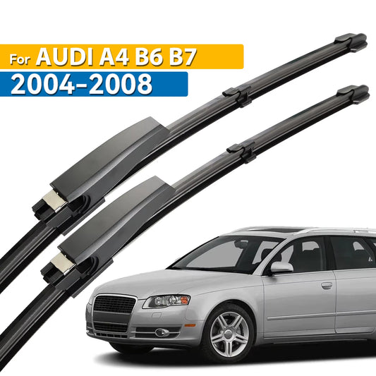Erick'S Wiper LHD Front Wiper Blades for Audi A4 B7 S4 RS4 2004 - 2008 Windshield Windscreen Window Car Rain Brushes 22"+22"