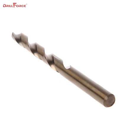 15Pcs Cobalt Drill Bits for Metal Wood Working M35 HSS Co Steel Straight Shank 1.5-10Mm Twist Drill Bit Power Tools
