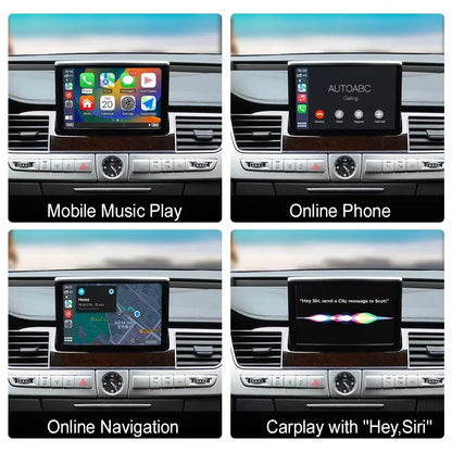 2025 New  Wireless Android Auto for Audi Car A8 2011-2017 Carplay Interface Mirror Link Air Play
