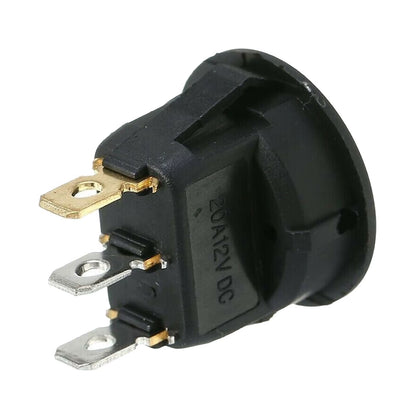 Car 3 Pin Rocker/Parking off Switch Front Rear Walking Sensor Interior Accessory
