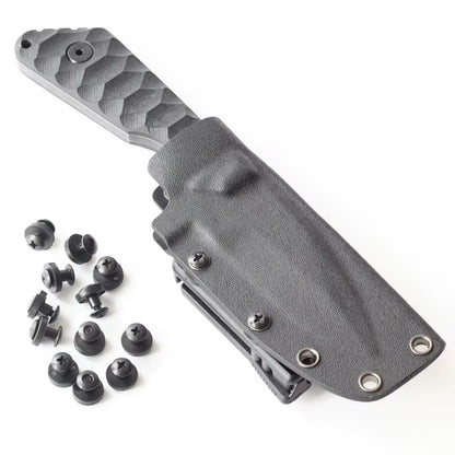 24Pcs Belt Attachments Clips Holster Belt Loops Screw Set Chicago Screw Comes with Washer for DIY Kydex Sheath Hand Tool Parts