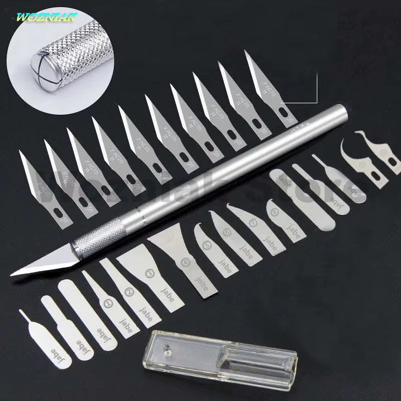 Original Toughness IC Chip BGA Motherboard Hard Disk PCB Circuit Board Repair Knife Curved Thin Blade for Iphone Samsung